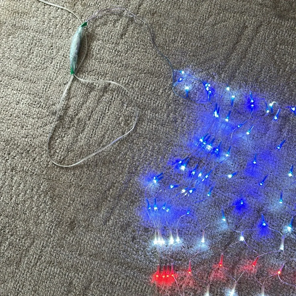 American Flag Festive Led Lights